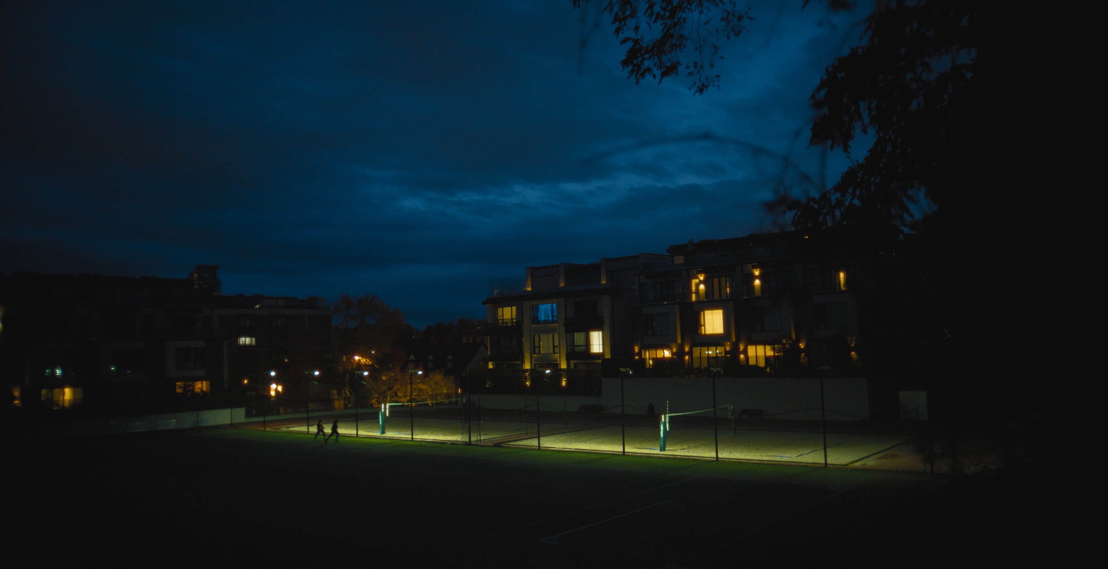 A blue-hour cityscape from Lighten Up